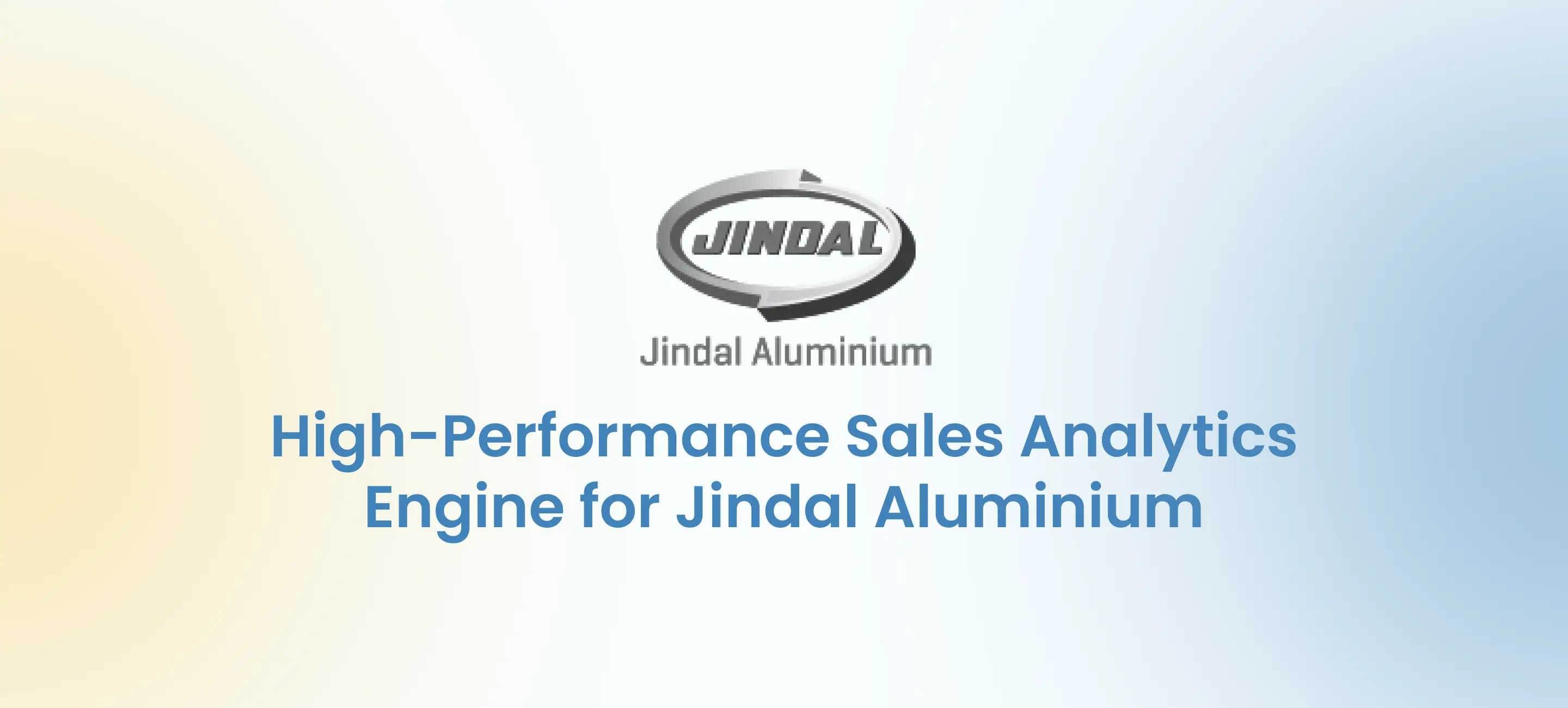 High Performance Sales Analytics